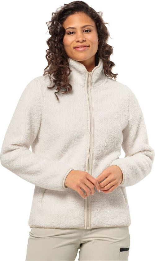 Jack Wolfskin High Curl Jacket Women Fleece jack Dames XS cotton white cotton white