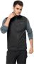 Jack Wolfskin Highest Peak Vest Men Softshellbodywarmer Heren M zwart black - Thumbnail 1
