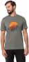 Jack Wolfskin Hiking S S Graphic T-Shirt Men Functioneel shirt Heren XXL gecko green gecko green - Thumbnail 2
