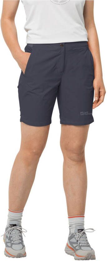 Jack Wolfskin Hilltop Trail Shorts Women Wandelbroek Dames 40 graphite