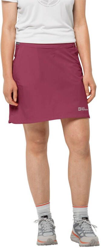 Jack Wolfskin Hilltop Trail Skort Women Skort Dames 40 sangria red sangria red