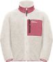 Jack Wolfskin Ice Curl Jacket Kids Fleece jack Kinderen 116 cotton white cotton white - Thumbnail 1