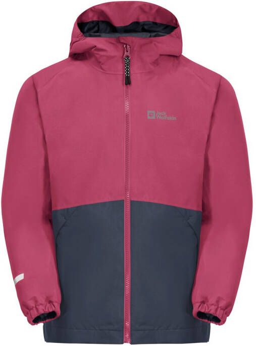 Jack Wolfskin Iceland 3in1 Jacket Kids 3in1 jack Kinderen 164 dark fuchsia dark fuchsia