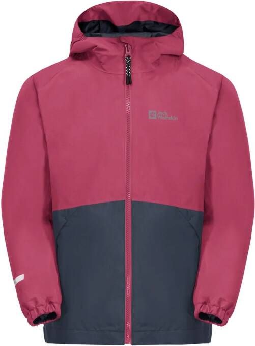 Jack Wolfskin Iceland 3in1 Jacket Kids 3in1 jack Kinderen 176 dark fuchsia dark fuchsia