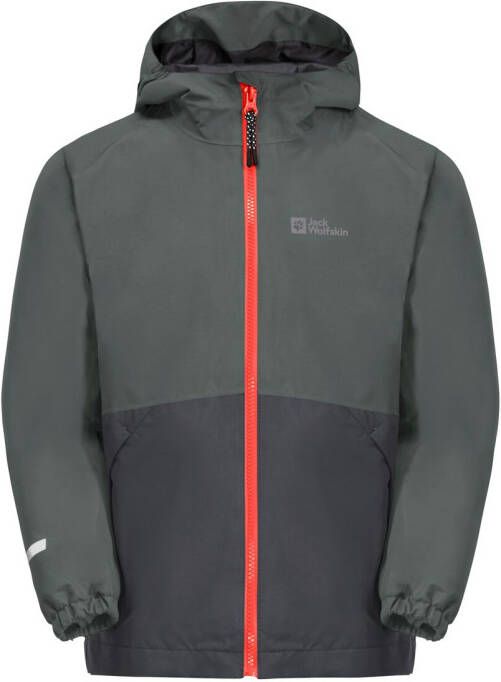 Jack Wolfskin Iceland 3in1 Jacket Kids 3in1 jack Kinderen 104 slate green slate green