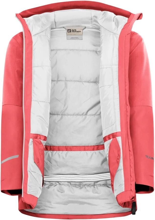 Jack Wolfskin Actamic 2L Ins Jacket Kids Winterjack Kinderen 116 sunset coral sunset coral - Foto 2