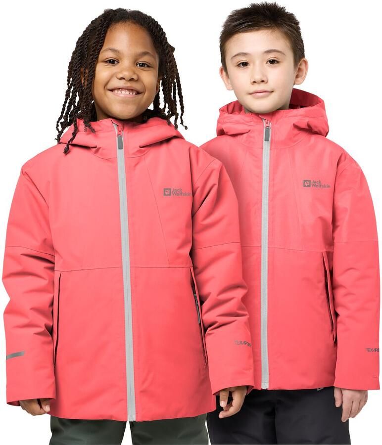 Jack Wolfskin Actamic 2L Ins Jacket Kids Winterjack Kinderen 116 sunset coral sunset coral