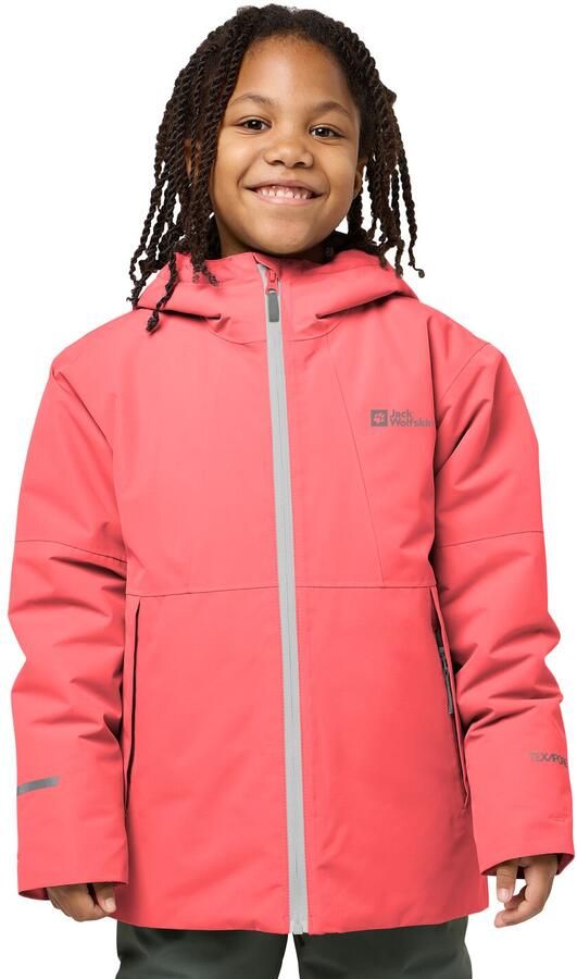Jack Wolfskin Actamic 2L Ins Jacket Kids Winterjack Kinderen 116 sunset coral sunset coral - Foto 6