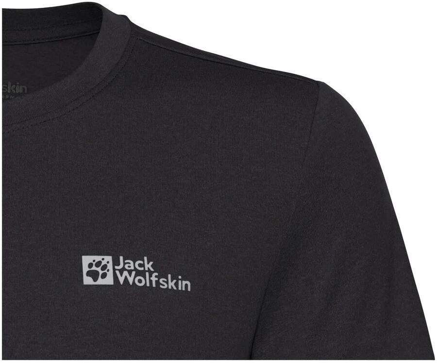 Jack Wolfskin Actamic Longsleeve Kids Functioneel shirt met lange mouwen Kinderen 104 black - Foto 4