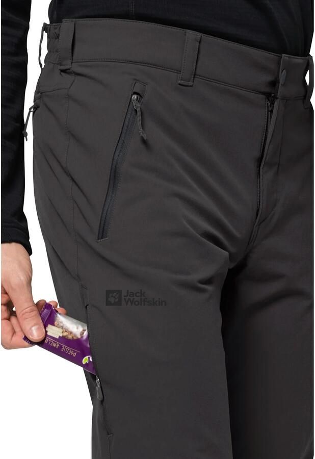 Jack Wolfskin Activate Extended Version Pants Men Softshell-wandelbroek Heren 54 phantom - Foto 3
