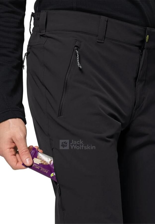 Jack Wolfskin Activate Extended Version Pants Men Softshell-wandelbroek Heren 48 black - Foto 3