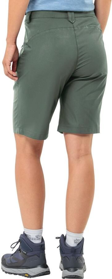 Jack Wolfskin Active Track Shorts Women Softshellshort Dames 34 hedge green Hedge Green - Foto 3
