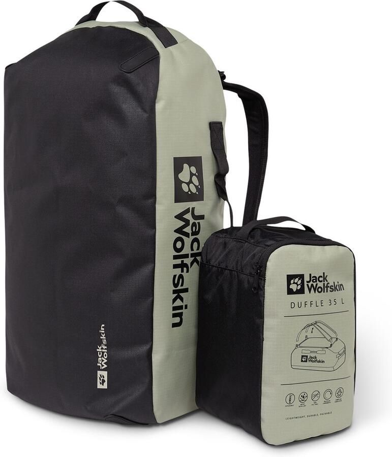 Jack Wolfskin All-in Duffle 35 Sport- en reisrugzak One Size mint leaf mint leaf - Foto 2