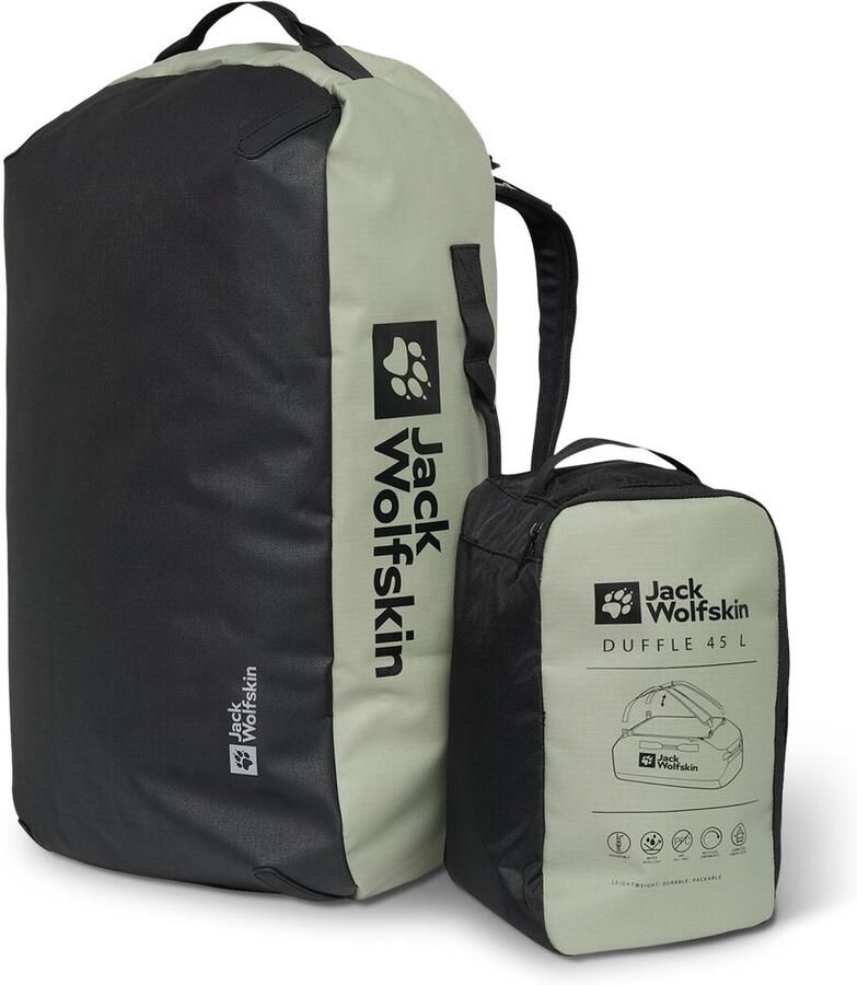 Jack Wolfskin All-in Duffle 45 Sport- en reisrugzak One Size mint leaf mint leaf - Foto 3