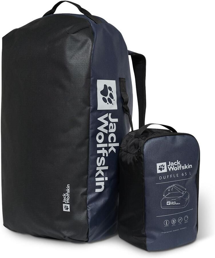 Jack Wolfskin All-in Duffle 65 Sport- en reisrugzak One Size midnight sky midnight sky