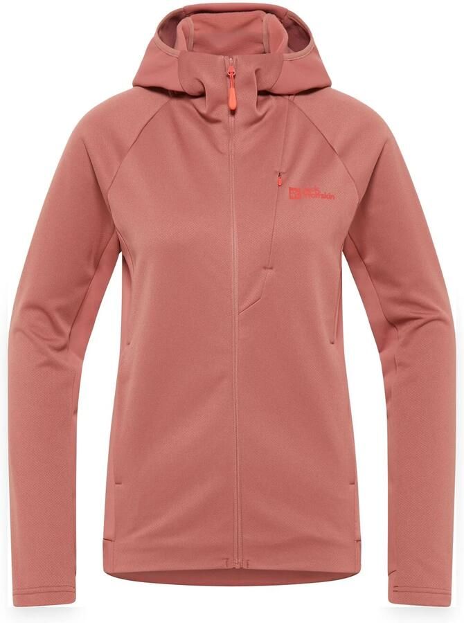 Jack Wolfskin Alpgrat Extended Version Jacket Women Fleece jack Dames XXL mineral red mineral red - Foto 2