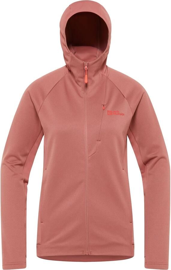 Jack Wolfskin Alpgrat Extended Version Jacket Women Fleece jack Dames XXL mineral red mineral red - Foto 5