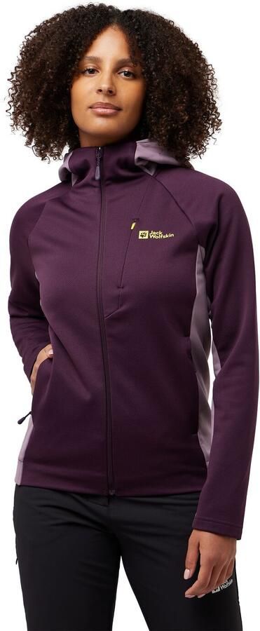 Jack Wolfskin Alpgrat Extended Version Jacket Women Fleece jack Dames XXL midnight plum midnight plum - Foto 10