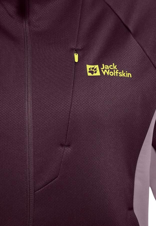 Jack Wolfskin Alpgrat Extended Version Jacket Women Fleece jack Dames XXL midnight plum midnight plum - Foto 7
