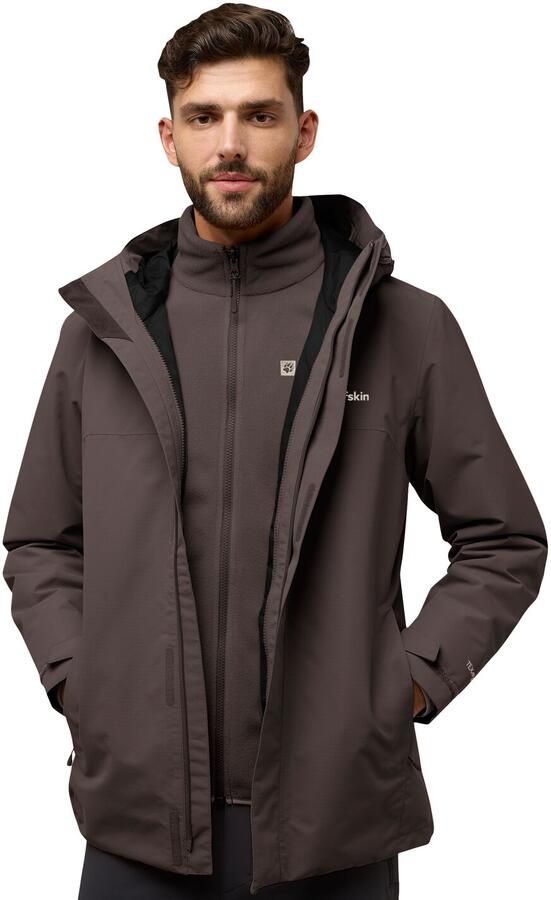 Jack Wolfskin Functioneel 3-in-1-jack ALTENBERG 3IN1 waterafstotend overgangsjas - Foto 13