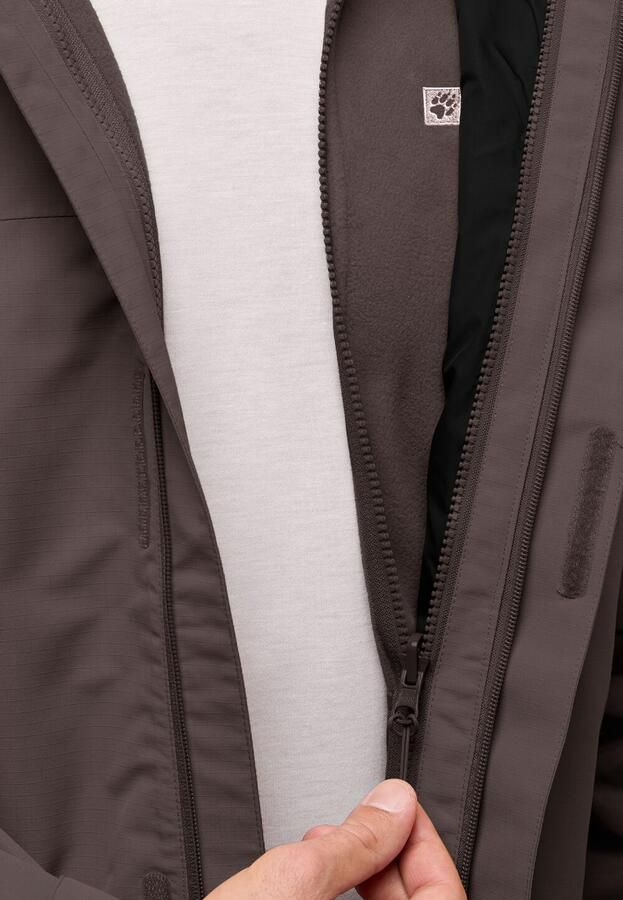 Jack Wolfskin Functioneel 3-in-1-jack ALTENBERG 3IN1 waterafstotend overgangsjas - Foto 9