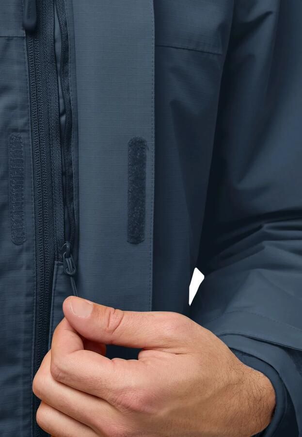 Jack Wolfskin Altenberg 3in1 Jacket Men 3in1 jack Heren XXXL midnight sky midnight sky - Foto 15