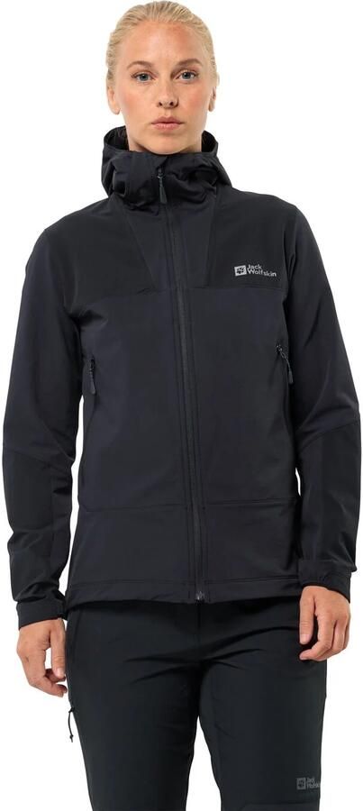 Jack Wolfskin Andur Jacket Women Softshelljack Dames XXL black - Foto 8