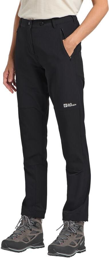 Jack Wolfskin Andur Pants Women Softshellbroek Dames 34 black - Foto 9