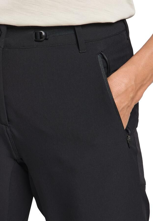 Jack Wolfskin Andur Pants Women Softshellbroek Dames 34 black - Foto 3