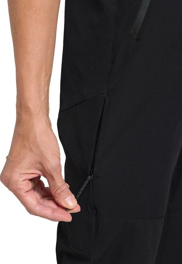 Jack Wolfskin Andur Pants Women Softshellbroek Dames 34 black - Foto 4