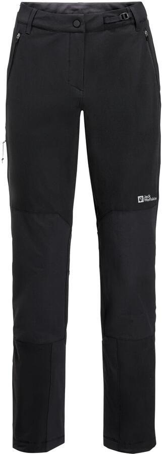 Jack Wolfskin Andur Pants Women Softshellbroek Dames 34 black - Foto 7