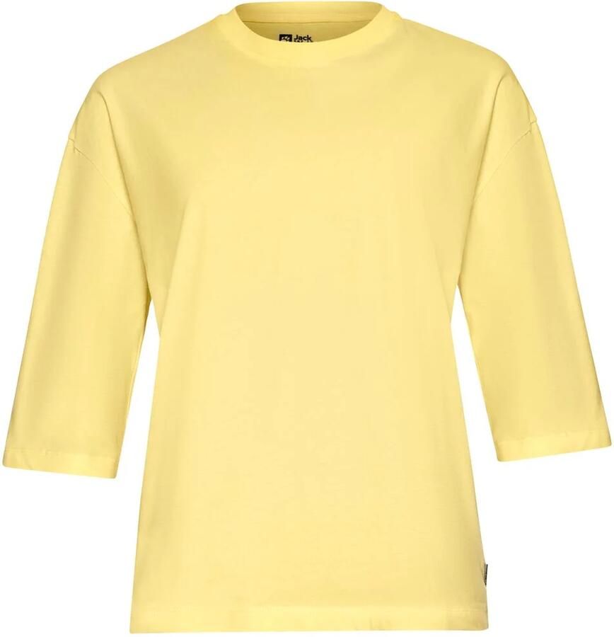 Jack Wolfskin Aracan 3|4 T-Shirt Women Shirt met halve mouwen Dames XXL lemon ice lemon ice