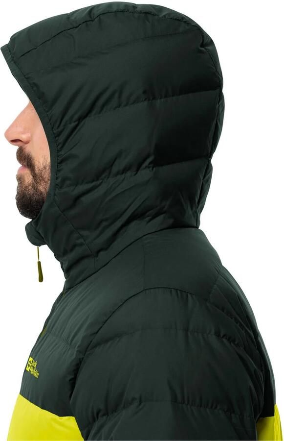 Jack Wolfskin Ather Down Hoody Men RDS Donsjack Heren XXL firefly - Foto 5