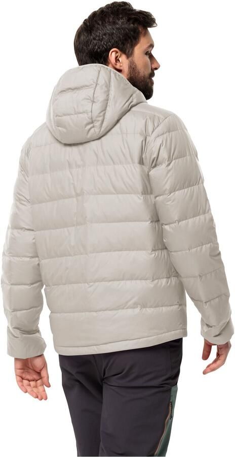 Jack Wolfskin Ather Down Hoody Men RDS Donsjack Heren XXL seal - Foto 6