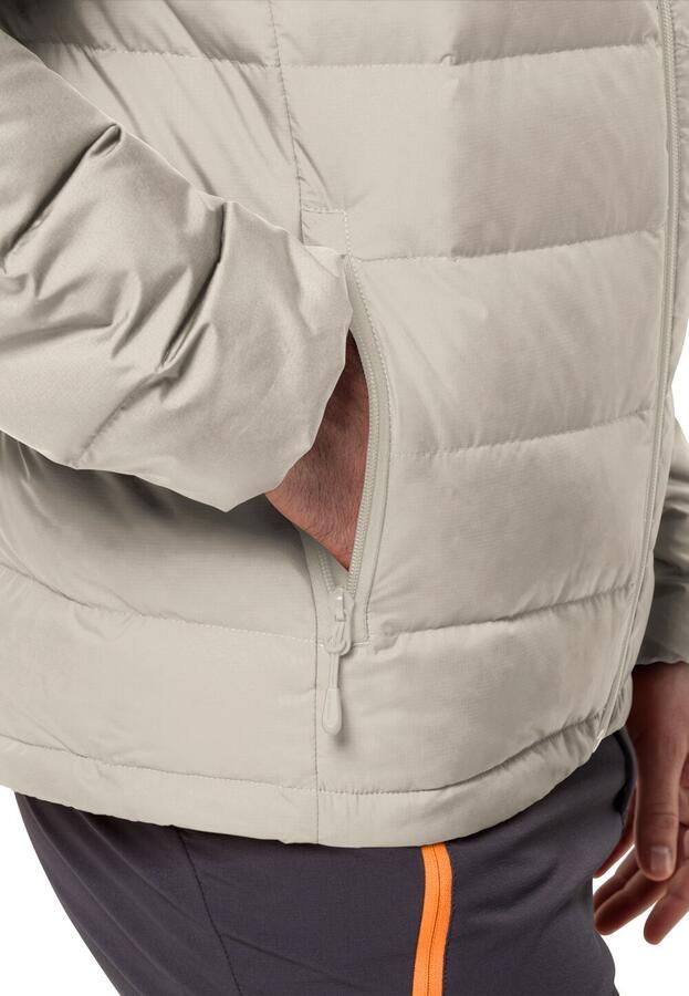 Jack Wolfskin Ather Down Hoody Men RDS Donsjack Heren XXL seal - Foto 2