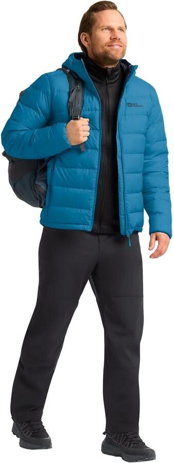 Jack Wolfskin Ather Down Hoody Men RDS Donsjack Heren XXXL aurora blue aurora blue - Foto 12