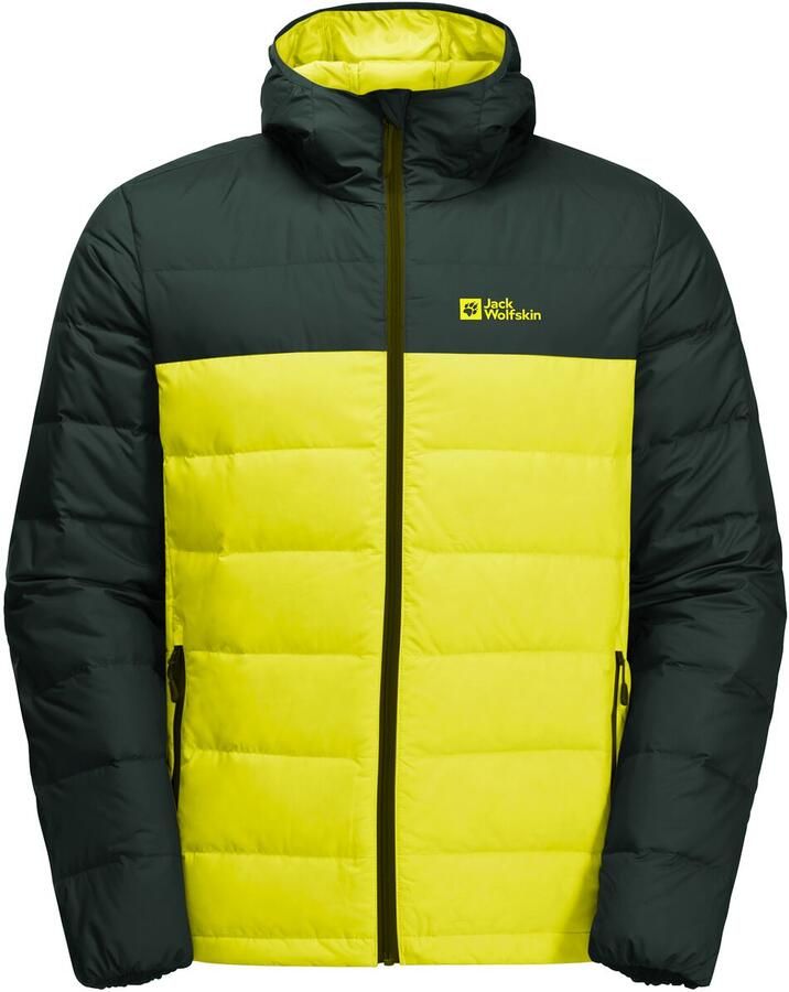 Jack Wolfskin Ather Down Hoody Men RDS Donsjack Heren XXL firefly