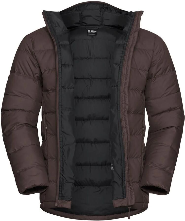 Jack Wolfskin Ather Down Hoody Men RDS Donsjack Heren M peat - Foto 2