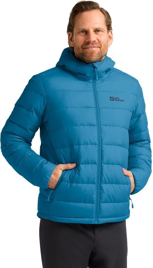 Jack Wolfskin Ather Down Hoody Men RDS Donsjack Heren XXXL aurora blue aurora blue - Foto 8