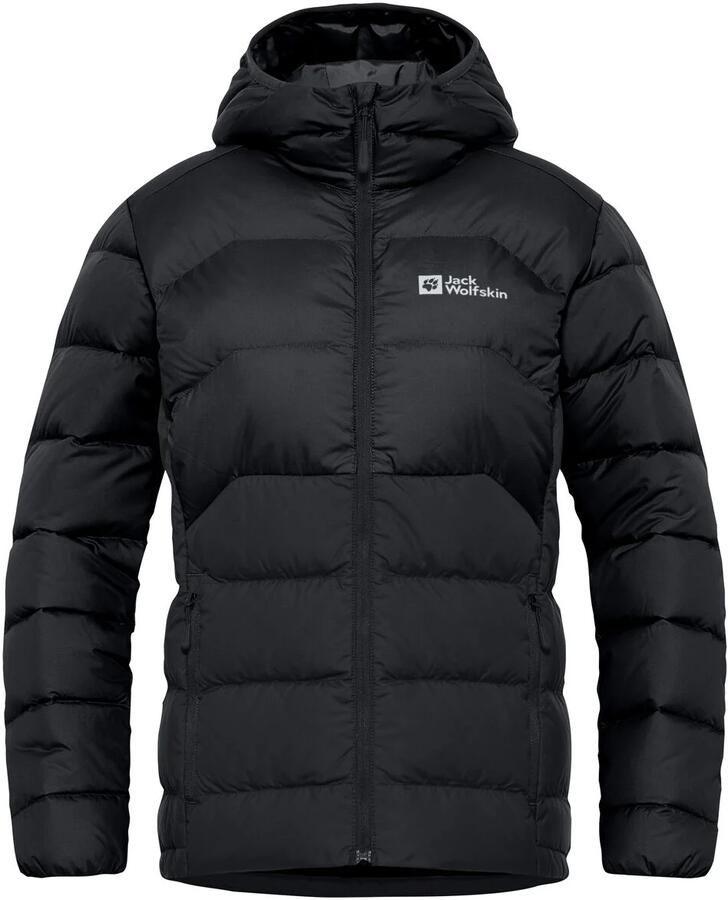 Jack Wolfskin Ather Down Hoody Women RDS Donsjack Dames XXL black