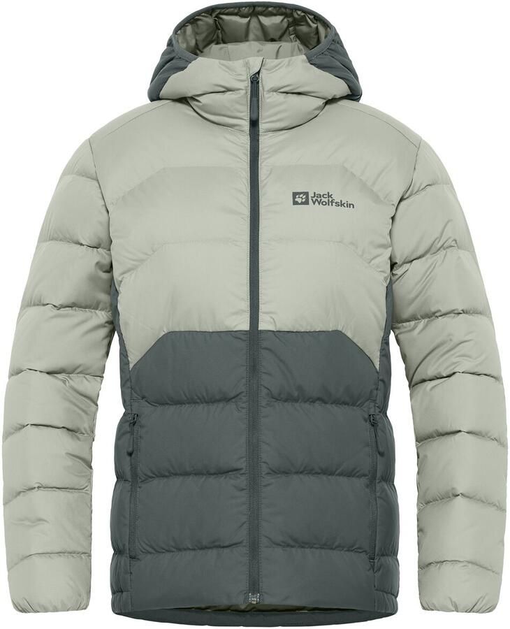 Jack Wolfskin Ather Down Hoody Women RDS Donsjack Dames XXL slate green slate green