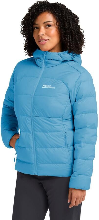 Jack Wolfskin Ather Down Hoody Women RDS Donsjack Dames XXL sky blue Sky Blue - Foto 7