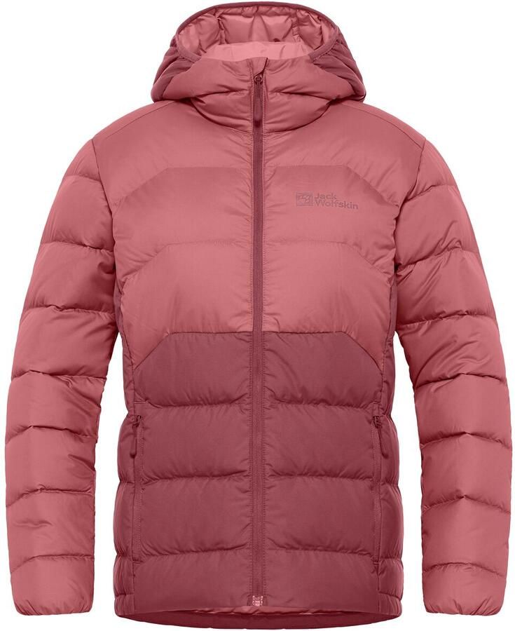 Jack Wolfskin Ather Down Hoody Women RDS Donsjack Dames XXL red ochre red ochre
