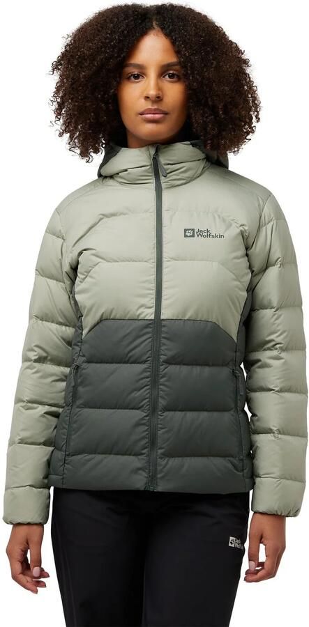 Jack Wolfskin Ather Down Hoody Women RDS Donsjack Dames XXL slate green slate green - Foto 9
