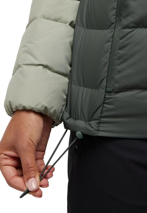Jack Wolfskin Ather Down Hoody Women RDS Donsjack Dames XXL slate green slate green - Foto 4