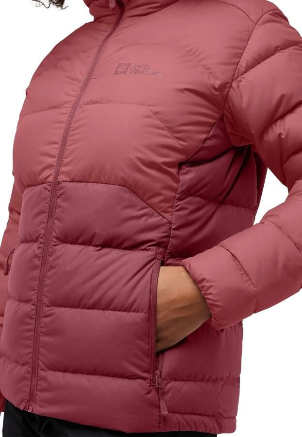 Jack Wolfskin Ather Down Hoody Women RDS Donsjack Dames XXL red ochre red ochre - Foto 2