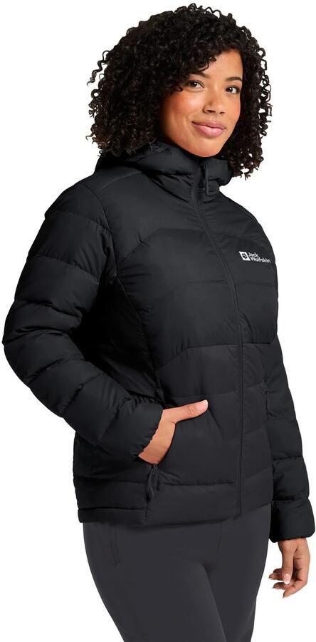 Jack Wolfskin Ather Down Hoody Women RDS Donsjack Dames XXL black - Foto 8
