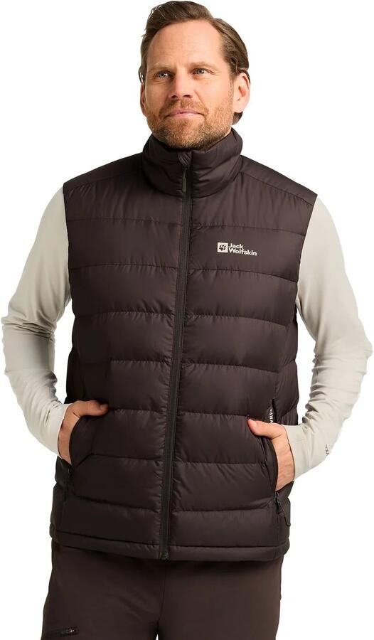 Jack Wolfskin Ather Down Vest Men RDS Donzen bodywarmer Heren XXXL peat - Foto 12