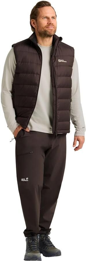 Jack Wolfskin Ather Down Vest Men RDS Donzen bodywarmer Heren XXXL peat - Foto 11