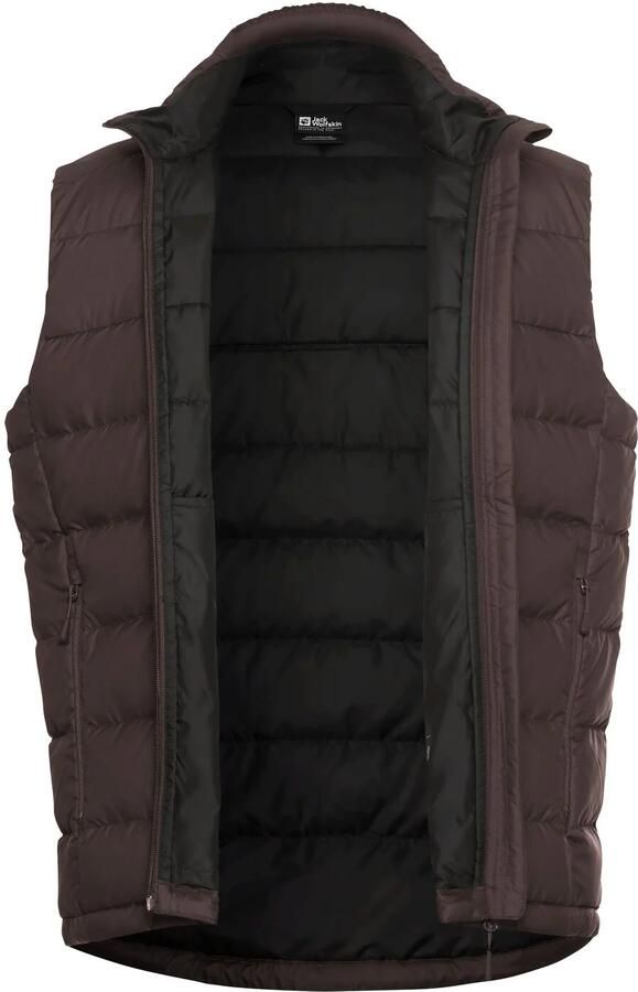 Jack Wolfskin Ather Down Vest Men RDS Donzen bodywarmer Heren XXXL peat - Foto 7